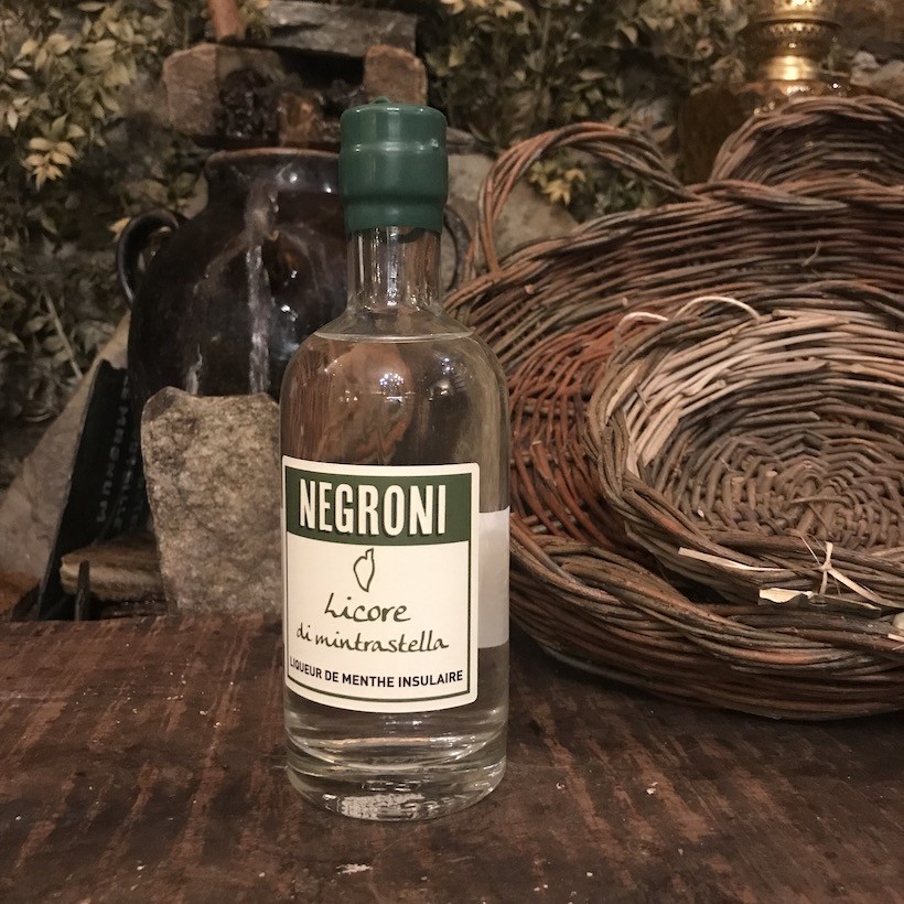 Liqueur de menthe glacée 24% d'alcool, achat digestif à la menthe