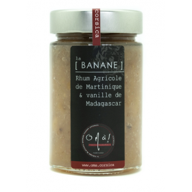 CONFITURE BANANE VANILLE RHUM