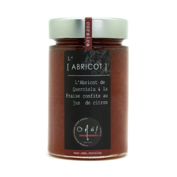 CONFITURE ABRICOT-FRAISE