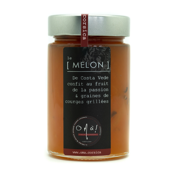 CONFITURE MELON - PASSION GRAINE DE COURGE