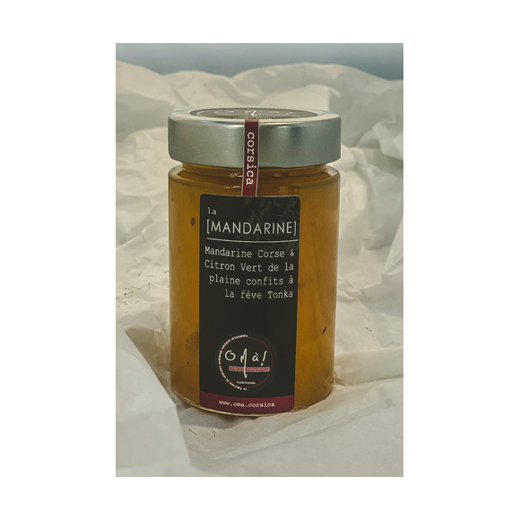 CONFITURE MANDARINE - CITRON VERT FEVE DE TONKA