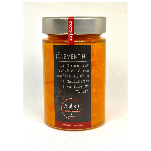 CONFITURE CLEMENTINE RHUM VANILLE