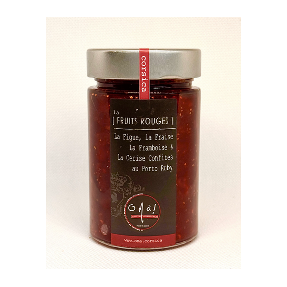 CONFITURE - FRUITS ROUGES