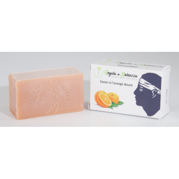 SAVON SOLIDE ORANGE DOUCE REGALU DI DOLCEZZA