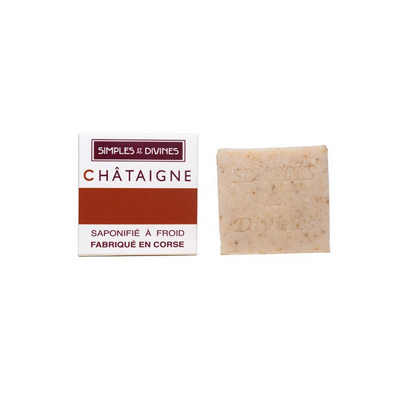 SAVON SOLIDE CHÂTAIGNE SIMPLES ET DIVINES