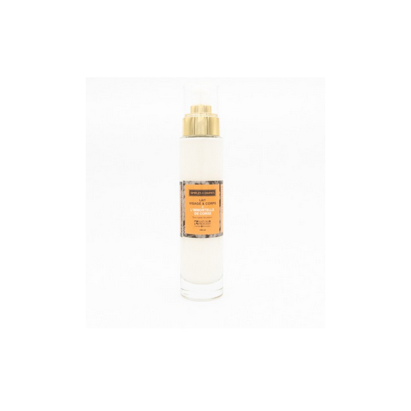 LAIT HYDRATANT DÉMAQUILLANT IMMORTELLE SIMPLES ET DIVINES